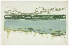 The Sea at Bognor, 1895. Creator: Theodore Roussel