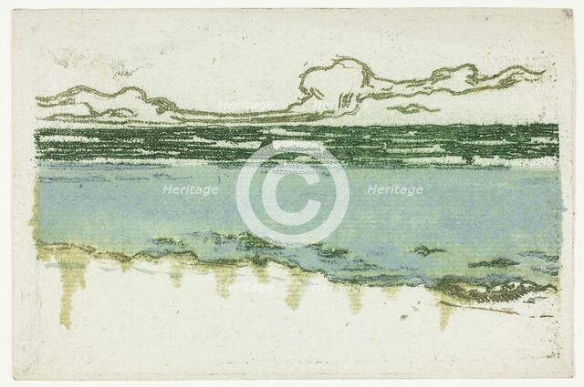 The Sea at Bognor, 1895. Creator: Theodore Roussel.