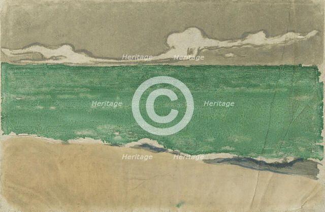 The Sea at Bognor, 1895. Creator: Theodore Roussel.