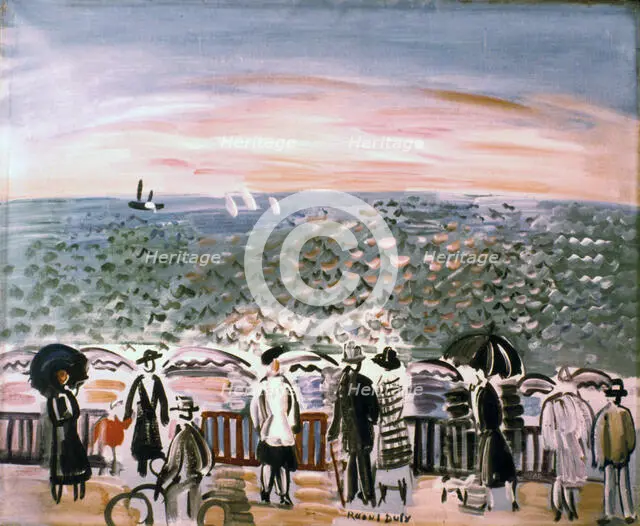 'The Sea at Sainte-Adresse', 1924. Artist: Raoul Dufy
