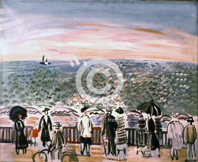 'The Sea at Sainte-Adresse', 1924. Artist: Raoul Dufy