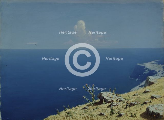 The sea iat the Crimea. Artist: Kuindzhi, Arkhip Ivanovich (1842-1910)