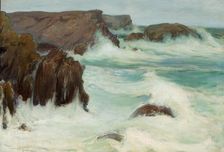 The Sea in Brittany, 1904. Creator: Wladyslaw Slewinski