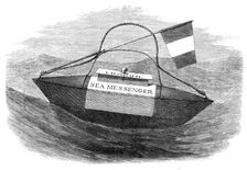 The Sea-Messenger, to convey letters from ships in peril, 1870. Creator: Unknown