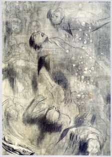 The Sea Mine 1916. Creator: Louis Raemaekers