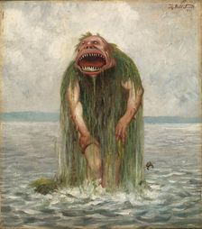 The Sea Monster, 1881. Creator: Theodor Kittelsen