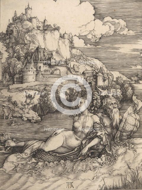 The Sea Monster (Das Meerwunder), ca. 1498., ca. 1498. Creator: Albrecht Durer.