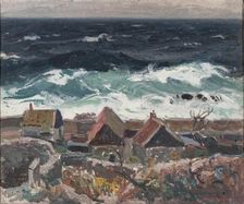 The Sea Near Christianso, 1935. Creator: Oscar Hullgren