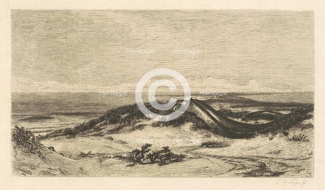 The Sea Serpent, 1880. Creator: Stephen Alonzo Schoff.