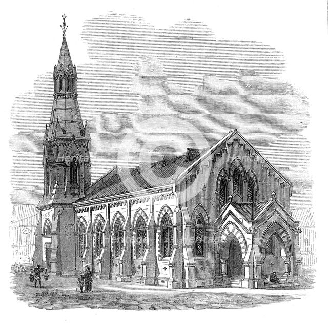 The Seamen's Church, Hong-Kong, 1872. Creator: Unknown.