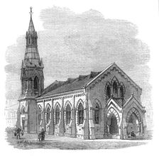 The Seamen's Church, Hong-Kong, 1872. Creator: Unknown