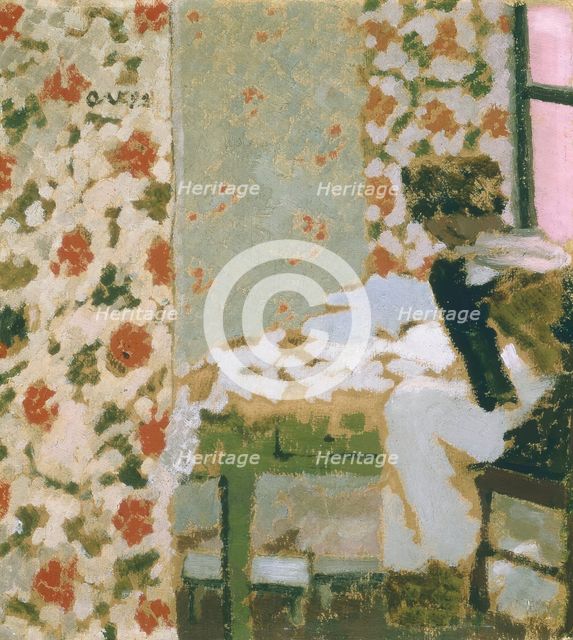 The Seamstress, 1892. Creator: Edouard Vuillard.
