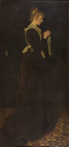The Seamstress c1875. Creator: James Abbott McNeill Whistler
