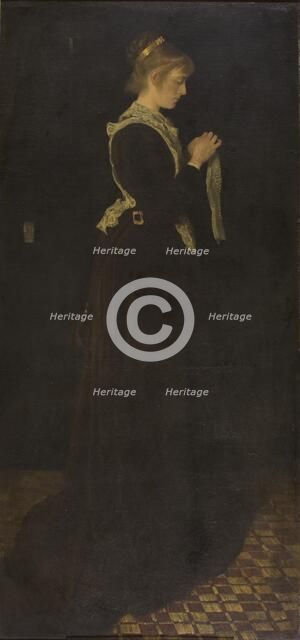 'The Seamstress', c1875. Artist: James Abbott McNeill Whistler.