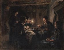 The Seamstresses, 1885-1887. Creator: Lhermitte, Léon (1844-1925)