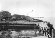 The seafront at Cliftonville, Margate, Kent, 1890-1910