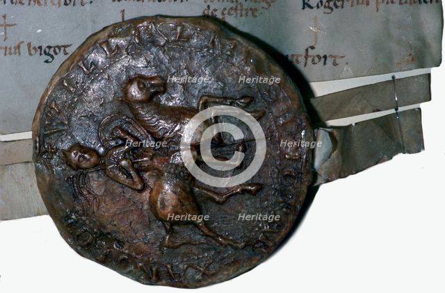The Seal of William II, 11th century. Artist: Unknown