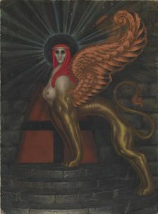 The Sealed Door, 1926. Creator: Nikolay Kalmakov