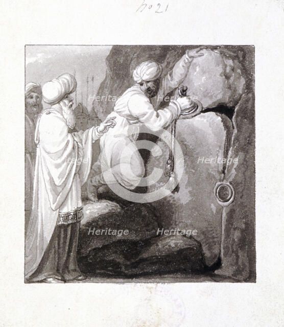 'The Sealing of the sepulchre', c1810-c1844. Artist: Henry Corbould 