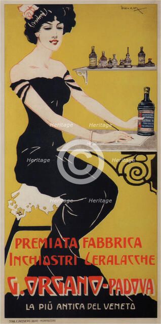 The sealing wax and ink factory. Creator: Bauzon, Antonio (1879-1952).