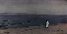 The Seashore, Moonlight c1908. Artist: Sir John Lavery