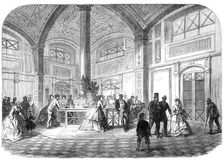The Season at Baden-Baden: the Trink-Halle, 1865. Creator: Unknown