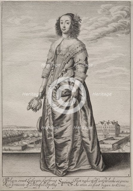 The Seasons, 1643-1644. Creator: Wenceslaus Hollar (Bohemian, 1607-1677).