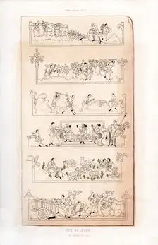 The Seasons, c1050, (1843).Artist: Henry Shaw