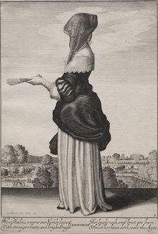 The Seasons: Summer, 1643-1644. Creator: Wenceslaus Hollar (Bohemian, 1607-1677)