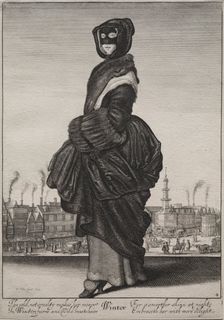 The Seasons: Winter, 1643-1644. Creator: Wenceslaus Hollar (Bohemian, 1607-1677)