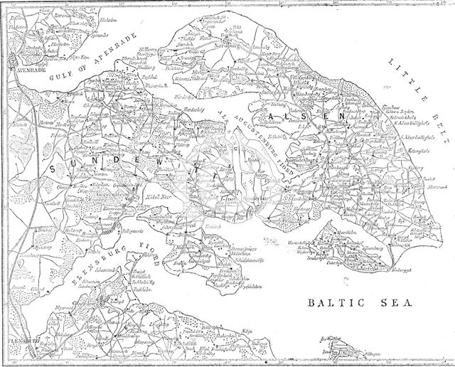 The seat of war in Denmark, 1864. Creator: Unknown.