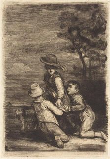 The Sedan Chair, c. 1815/1819. Creator: David Wilkie
