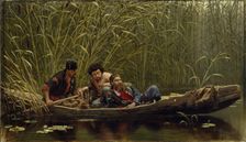 The seedy men, 1882. Artist: Savitsky, Konstantin Apollonovich (1844-1905)