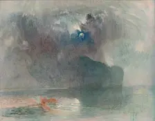 The Seelisberg: Moonlight 1909. Artist: JMW Turner