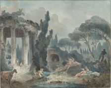 The Seesaw. Creator: Hubert Robert