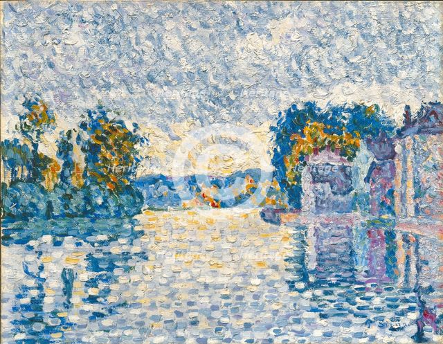 The Seine near Samois (Study), 1899.