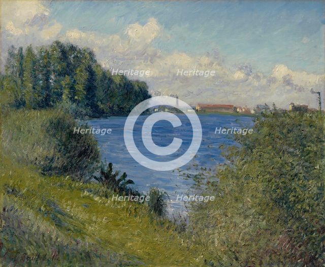 The Seine At Argenteuil, c1892. Creator: Gustave Caillebotte.