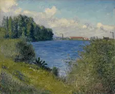 The Seine At Argenteuil, c1892. Creator: Gustave Caillebotte