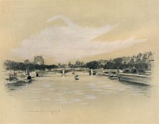 The Seine at Paris 1903. Artist: Mortimer L Menpes