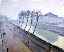 The Seine at Paris early 20th century. Artist: Albert Marquet