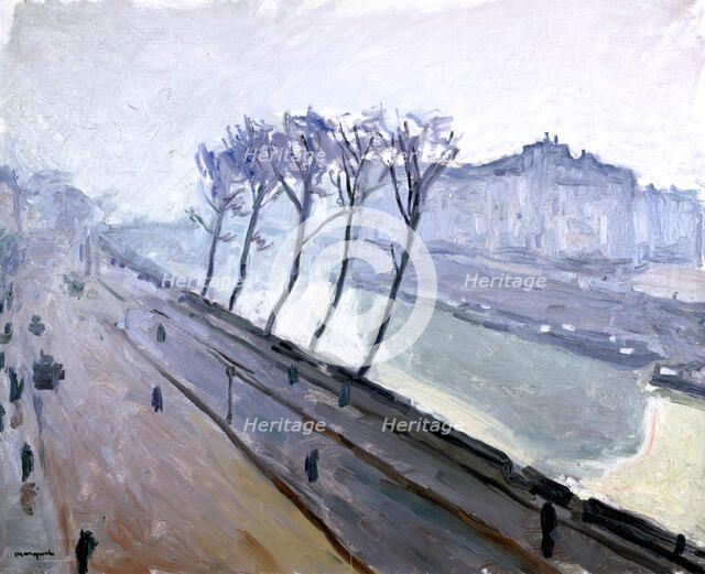 'The Seine at Paris', early 20th century. Artist: Albert Marquet