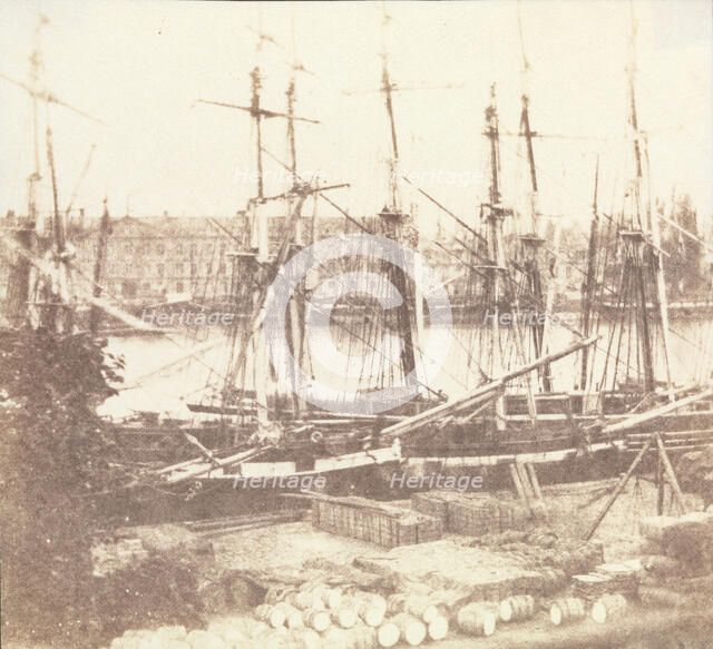 The Seine at Rouen, May 1843 . Creator: William Henry Fox Talbot.