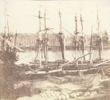 The Seine at Rouen, May 1843 . Creator: William Henry Fox Talbot