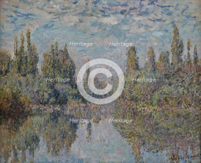 The Seine at Vetheuil, 1878. Creator: Monet, Claude (1840-1926).