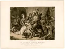 The seizure of Roger de Mortimer (1287-1330) at Nottingham Castle, 19th century.Artist: Noel Paton