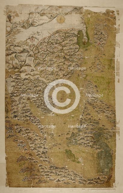 The Selden Map of China. Artist: Chinese Master  