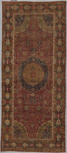The Seley Carpet, Iran, late 16th century. Creator: Unknown