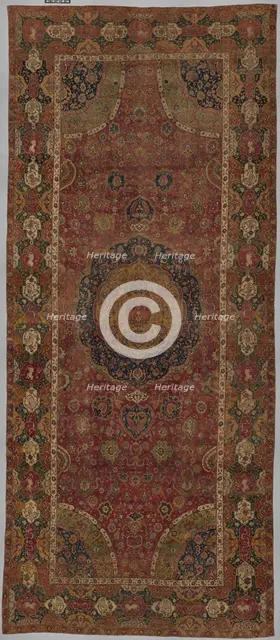 The Seley Carpet, Iran, late 16th century. Creator: Unknown.