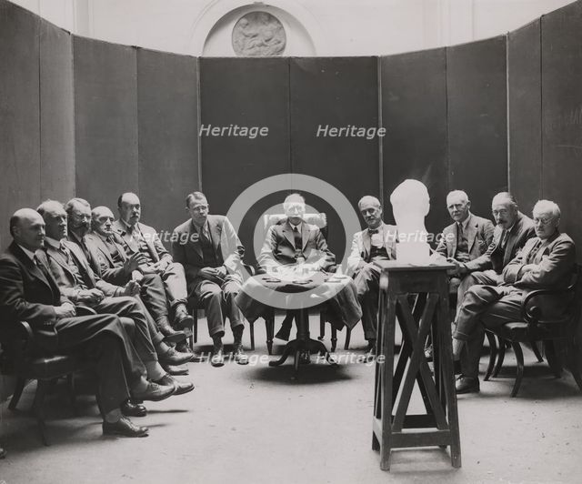 The selection of sculpture for the Summer Exhibition, 1933. Creator: Unknown.