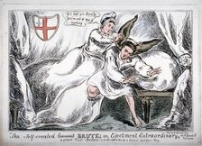 The self created brute... 1830. Artist: Anon